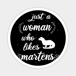 Women martens love lover life pet Magnet